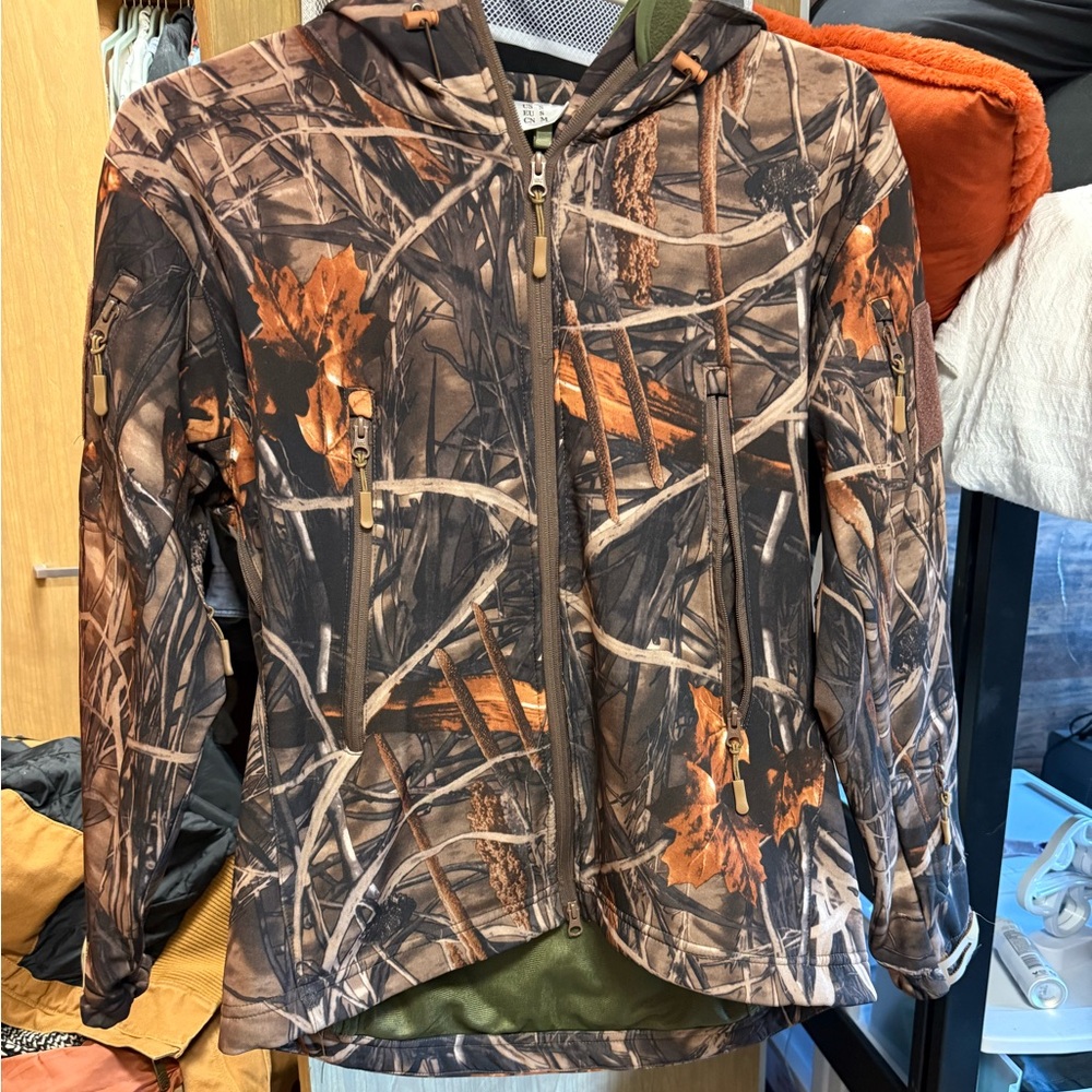 Camouflage Hooded Jacket